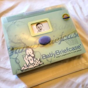 Baby Briefcase; Baby Paperwork Organizer; NEW